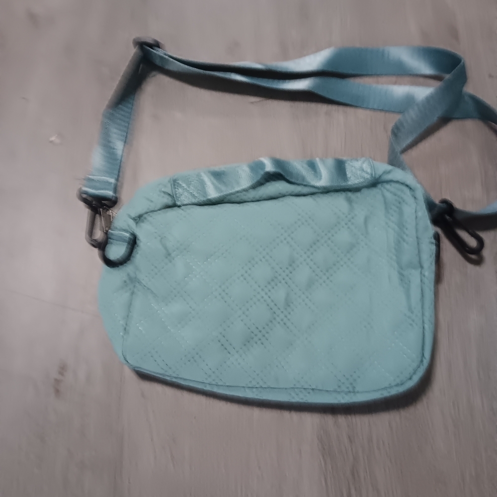Light Blue Quilted Women's Bag - Picture 7 of 8